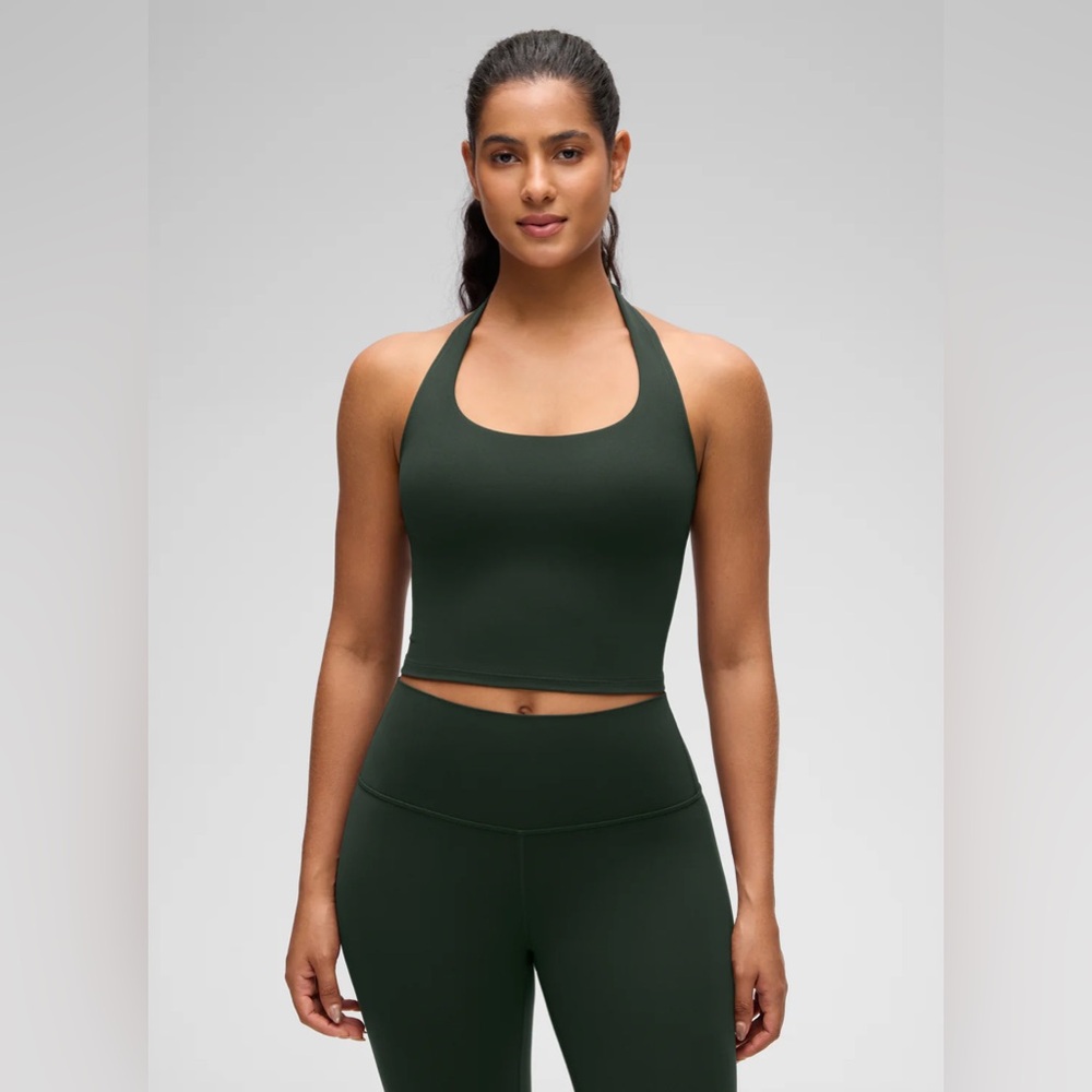 Butterluxe Built in Bra Halter Tank